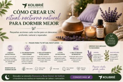 Cómo crear un ritual nocturno natural para dormir mejor