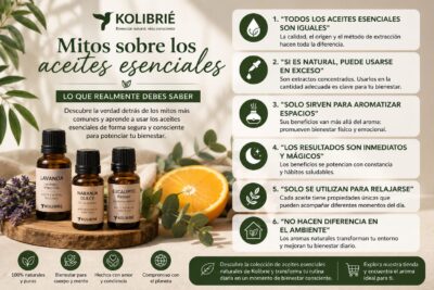 Mitos sobre los aceites esenciales que debes dejar de creer